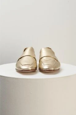 Art. 06 Loafer In Nappa Platino -Deux Amies Shop alessandra accessory art 06 loafer in nappa platino 30916039409718