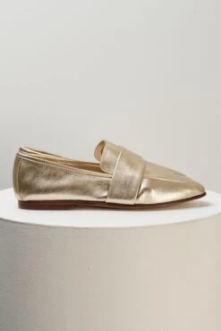 Deux Amies Shop -Deux Amies Shop alessandra accessory art 06 loafer in nappa platino 30916039442486
