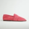 Art. 06 Loafer In Suede Fuchsia