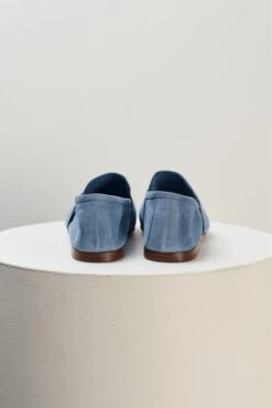 Art. 06 Loafer In Suede Jeans -Deux Amies Shop alessandra accessory art 06 loafer in suede jeans 30916039311414