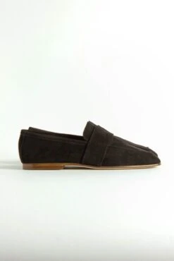 Art. 06 Loafer In Suede Nero