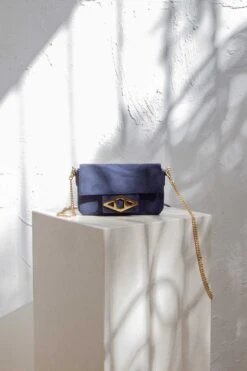 Icon Handbag In Navy