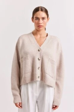 Effie Cardi In Porridge