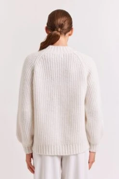 Montreal Mohair Cardi In Milk -Deux Amies Shop alessandra cashmere cardigan montreal mohair cardi in milk 41059960881446