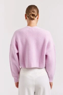 Vivi Cardi In Anemone -Deux Amies Shop alessandra cashmere cardigan vivi cardi in anemone 40953904103718