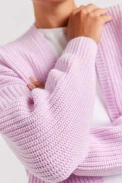 Vivi Cardi In Anemone -Deux Amies Shop alessandra cashmere cardigan vivi cardi in anemone 40953904169254