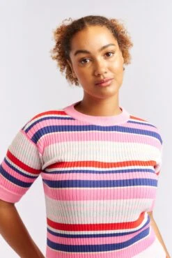 Moritz Cotton Dress In Musk -Deux Amies Shop alessandra cashmere dresses moritz cotton dress in musk 40440268226854