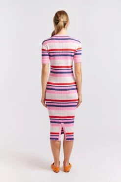 Moritz Cotton Dress In Musk -Deux Amies Shop alessandra cashmere dresses moritz cotton dress in musk 40440272126246
