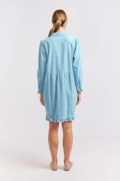 Willow Corduroy Dress In Oceanview 11 Willow Corduroy Dress In Oceanview -Deux Amies Shop alessandra cashmere dresses willow corduroy dress in oceanview 40425079144742