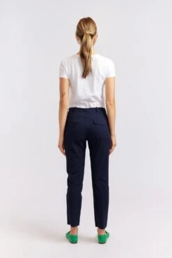 Cypress Cotton Pant In Navy 9 Cypress Cotton Pant In Navy -Deux Amies Shop alessandra cashmere pants cypress cotton pant in navy 40460791284006
