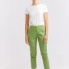 Cypress Cotton Pant In Olive