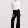 Jewel Cashmere Pant In Black