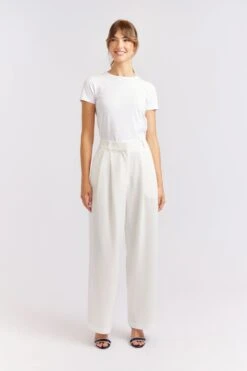 Laurel Blend Pant In Ivory