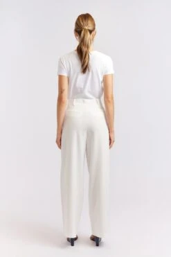 Laurel Blend Pant In Ivory -Deux Amies Shop alessandra cashmere pants laurel blend pant in ivory 40461424853286
