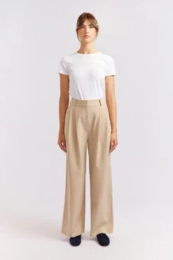 Laurel Blend Pant In Sand