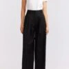 Laurel Wool Pant In Black