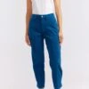 Plush Corduroy Pant In Blue Steel