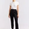 Savannah Silk Pant In Black