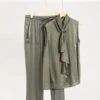 Savannah Silk Pant In Fern