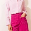 Wisteria Corduroy Pant In Magenta