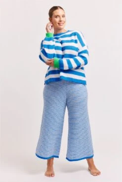 Ziggy Mohair Pant In Cobalt 5 Ziggy Mohair Pant In Cobalt -Deux Amies Shop alessandra cashmere pants ziggy mohair pant in cobalt 41061207638310