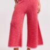 Ziggy Mohair Pant In Lipstick