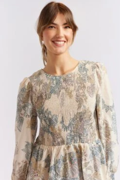 Jasmine Cotton Silk Shirt In Wheaten Aster 19 Jasmine Cotton Silk Shirt In Wheaten Aster -Deux Amies Shop alessandra cashmere shirts jasmine cotton silk shirt in wheaten aster 40461716029734