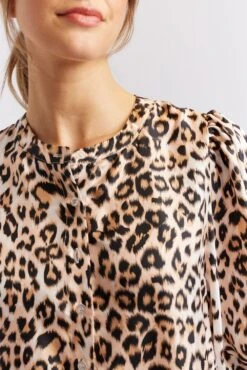 Magnolia Silk Shirt In Classic Animal 15 Magnolia Silk Shirt In Classic Animal -Deux Amies Shop alessandra cashmere shirts magnolia silk shirt in classic animal 40461691257126