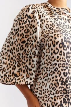 Magnolia Silk Shirt In Classic Animal 19 Magnolia Silk Shirt In Classic Animal -Deux Amies Shop alessandra cashmere shirts magnolia silk shirt in classic animal 40461691388198