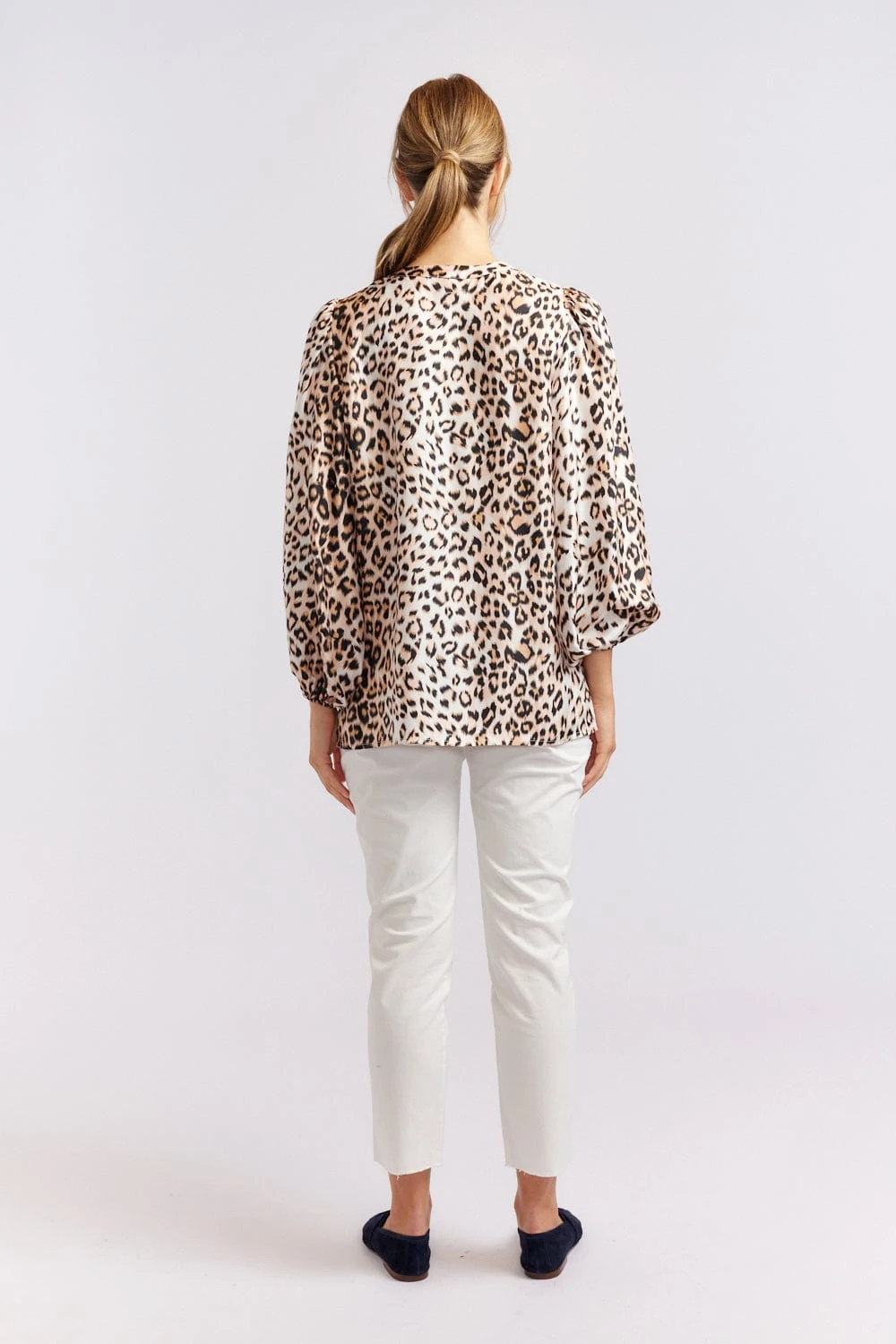 Magnolia Silk Shirt In Classic Animal 11 Magnolia Silk Shirt In Classic Animal - Image 11
