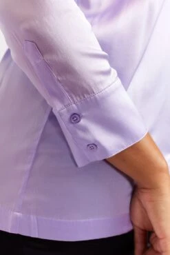 Primrose Silk Shirt In Lilac -Deux Amies Shop alessandra cashmere shirts primrose silk shirt in lilac 40461115982118