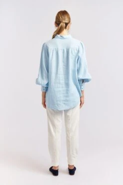 Soho Linen Shirt In Winter -Deux Amies Shop alessandra cashmere shirts soho linen shirt in winter 40460753305894