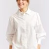 Soho Poplin Shirt In White