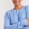 Baby Belle Cashmere Sweater In Azure