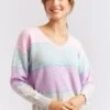 Comet Cotton Sweater In Pastel