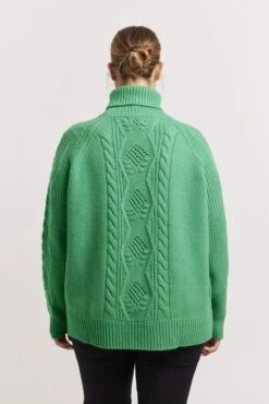 Dealia Polo In Pine 19 Dealia Polo In Pine -Deux Amies Shop alessandra cashmere sweater dealia polo in pine 41520882155814