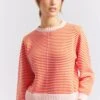 Humbug Cotton Sweater In Fiesta