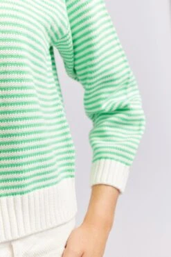Humbug Cotton Sweater In Meadow 16 Humbug Cotton Sweater In Meadow -Deux Amies Shop alessandra cashmere sweater humbug cotton sweater in meadow 40439604642086