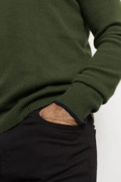 Jules Cashmere Sweater In Bush -Deux Amies Shop alessandra cashmere sweater jules cashmere sweater in bush 41577907487014