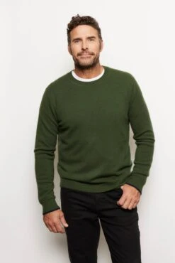 Jules Cashmere Sweater In Bush