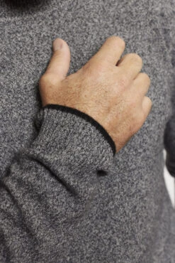 Jules Cashmere Sweater In Mottled 16 Jules Cashmere Sweater In Mottled -Deux Amies Shop alessandra cashmere sweater jules cashmere sweater in mottled 41577931735334