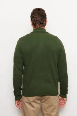 Ricky Cashmere Sweater In Bush -Deux Amies Shop alessandra cashmere sweater ricky cashmere sweater in bush 41577680929062