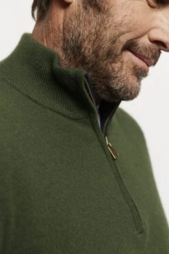 Ricky Cashmere Sweater In Bush -Deux Amies Shop alessandra cashmere sweater ricky cashmere sweater in bush 41577680961830