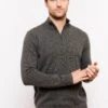 Ricky Cashmere Sweater In Charcoal
