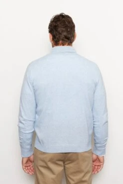 Ricky Cashmere Sweater In Water -Deux Amies Shop alessandra cashmere sweater ricky cashmere sweater in water 41577699410214