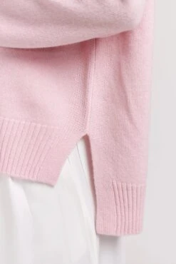 Toastie Polo In Tuberose -Deux Amies Shop alessandra cashmere sweater toastie polo in tuberose 40953861341478