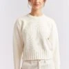 Tootsie Cotton Sweater In Ivory