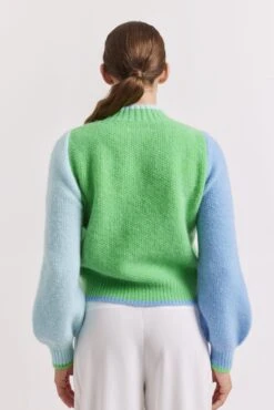 Vovo Mohair Sweater In Apple -Deux Amies Shop alessandra cashmere sweater vovo mohair sweater in apple 41049899270438