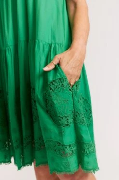 Arabella Dress In Clover Voile -Deux Amies Shop alessandra dresses arabella dress in clover voile 39880860172582