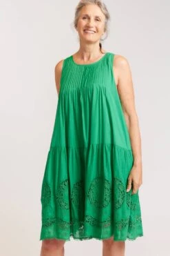 Arabella Dress In Clover Voile -Deux Amies Shop alessandra dresses arabella dress in clover voile 39880860827942